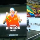 Homenaje Santa Fe a Freddy Rincón.