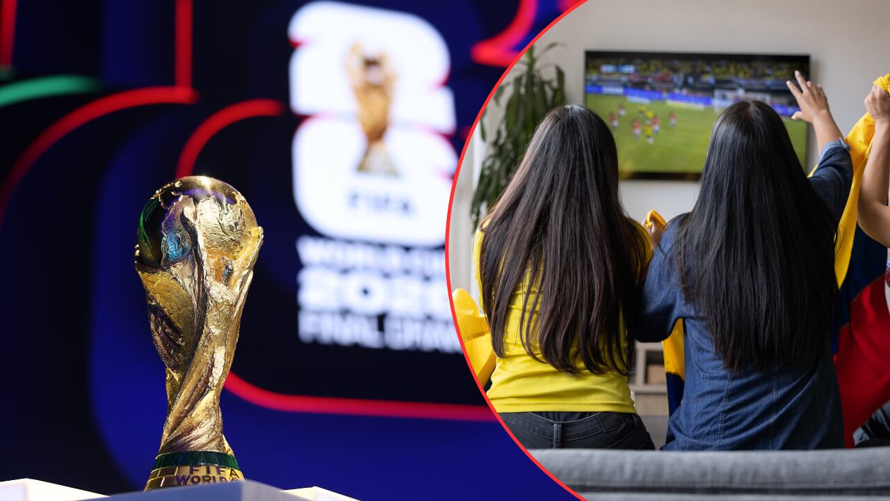 Cuatro señales de televisión transmitirán el Mundial 2026 en Colombia