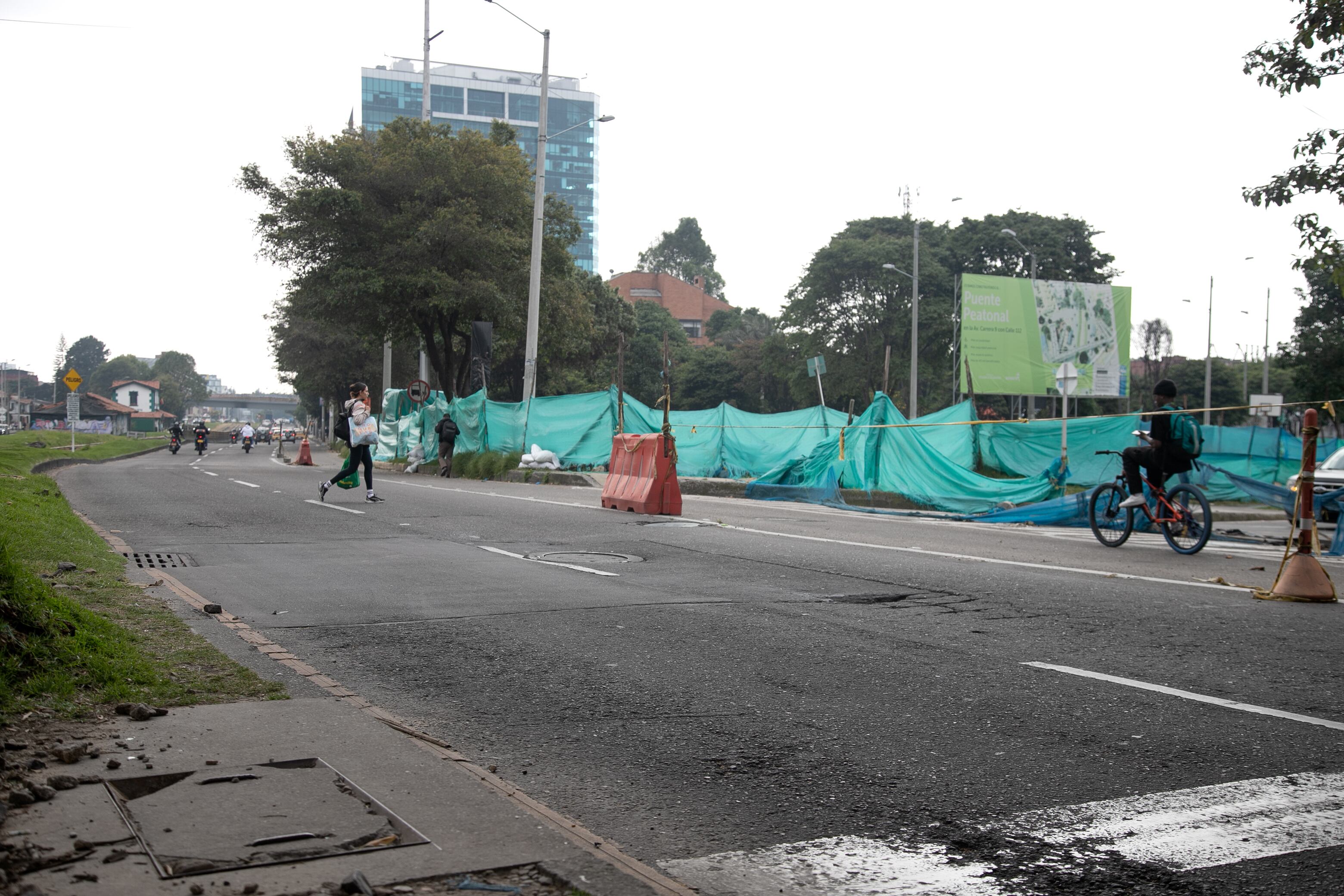 Juan Diego Alvira, cobro de valorización en Bogotá.
Calles en mal estado, vías, obras