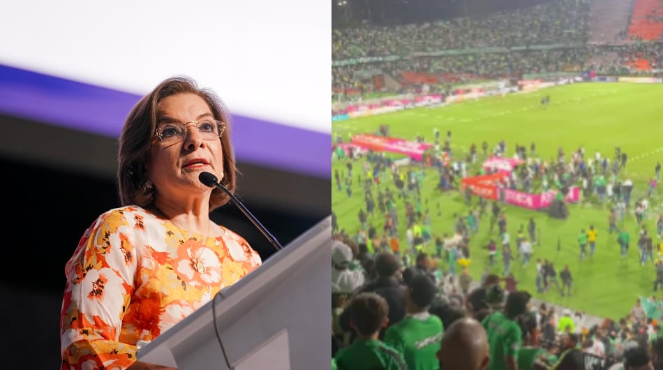 Margarita Cabello sobre batalla campal en estadio Atanasio Girardot.