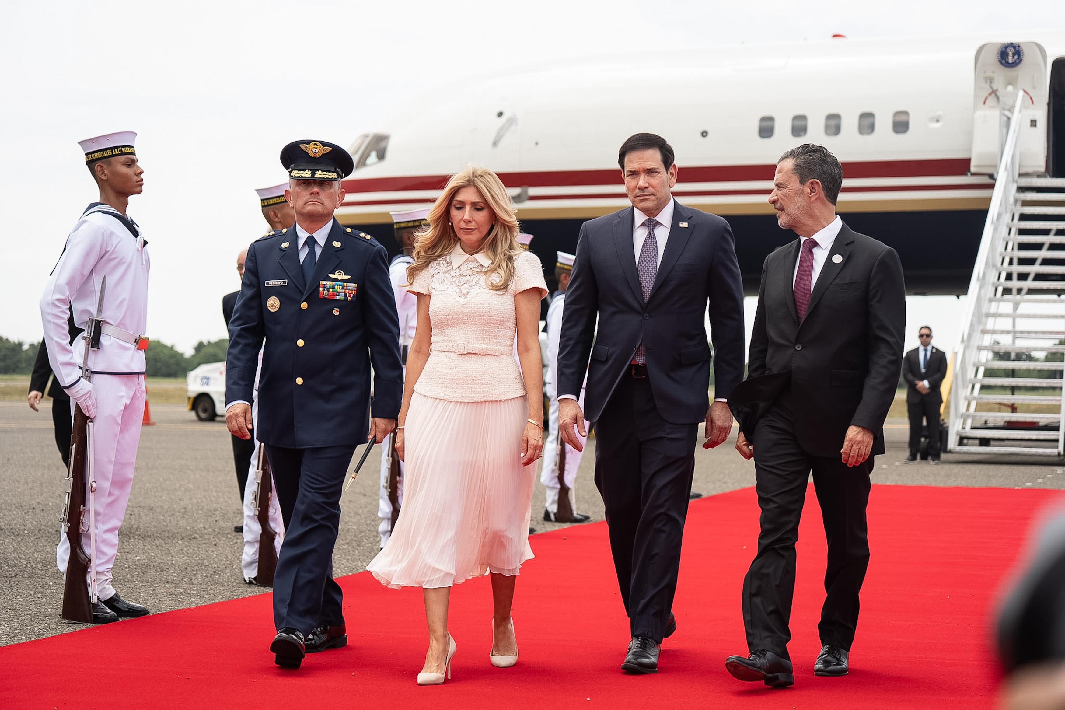 Visita de Marco Rubio a Barranquilla.