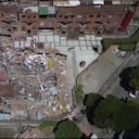 Imágenes aéreas dan cuenta del desastre que dejó el terremoto en varias regiones del país.