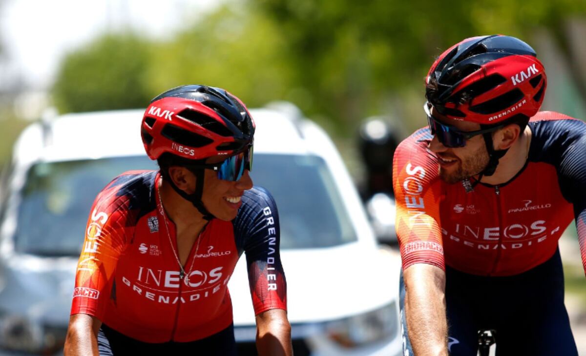 Egan Bernal, ciclista colombiano.