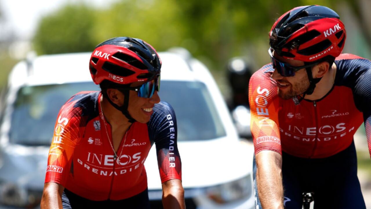 Egan Bernal, ciclista colombiano.