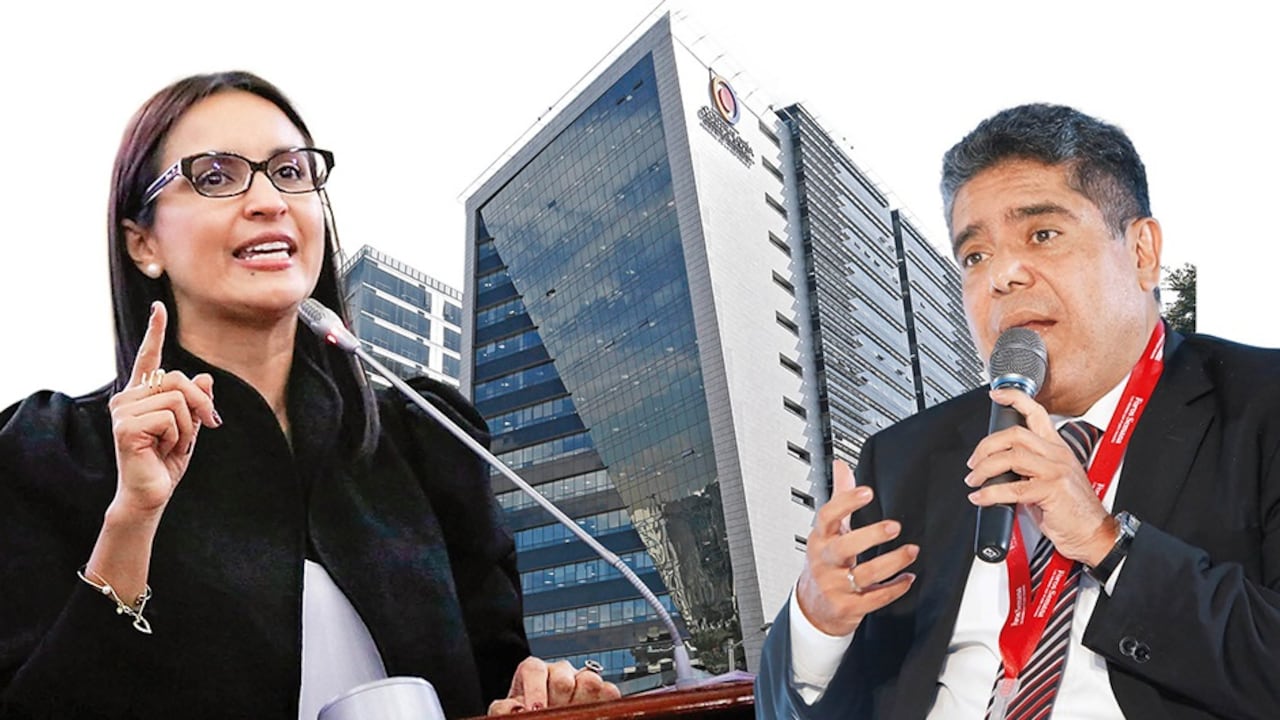 María Fernanda Rangel y Carlos Hernán Rodríguez en la disputa por la Contraloría.