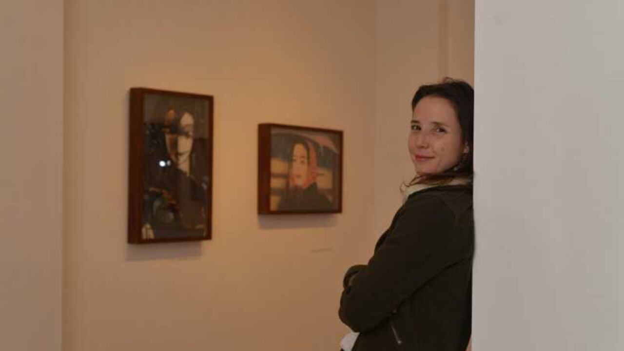 Eva María Celin, pintora colombiana.