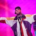 Nicky Jam se presenta en el escenario de la iHeartRadio Fiesta Latina 2022 celebrada en FTX Arena el 15 de octubre de 2022 en Miami, Florida. (Foto de Michael Tran/WireImage)