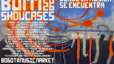 El cartel de talentos del BOmm 2026.