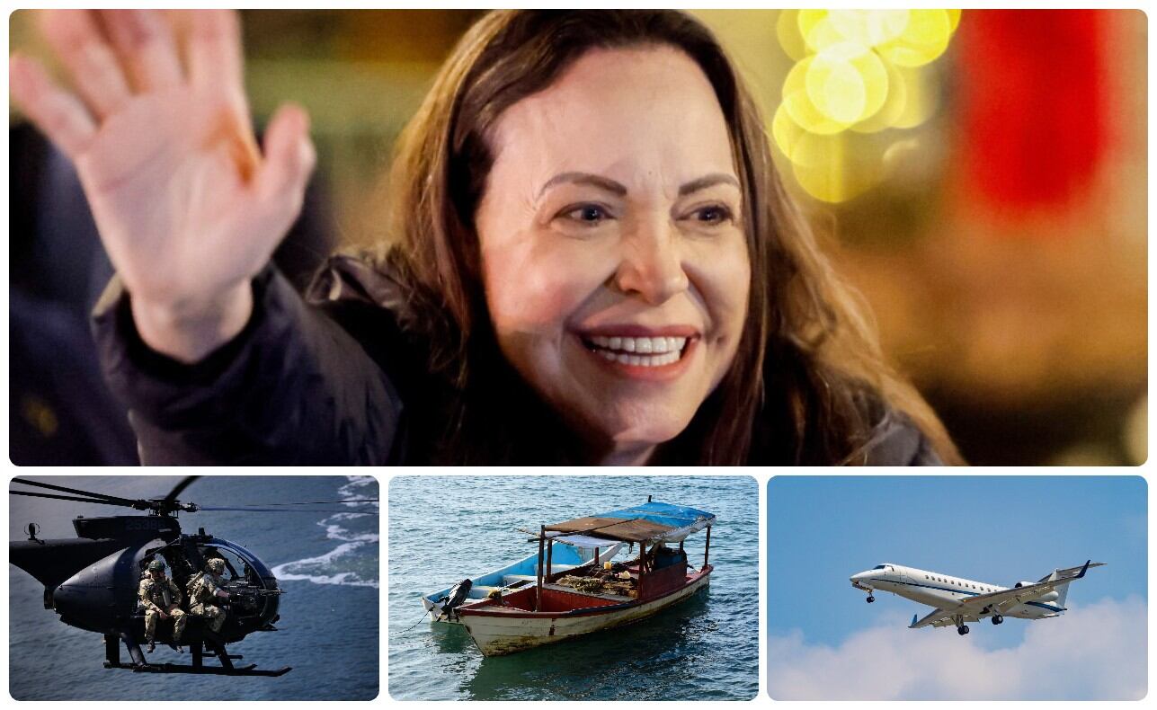 María Corina Machado se encuentra en Oslo, Noruega.