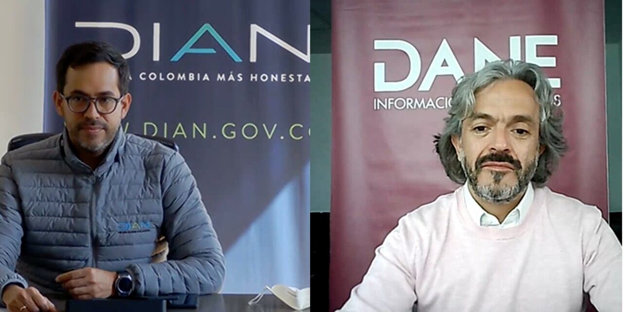 Dian y Dane firman acuerdo de acceso a información tributaria y aduanera. Foto: Dian