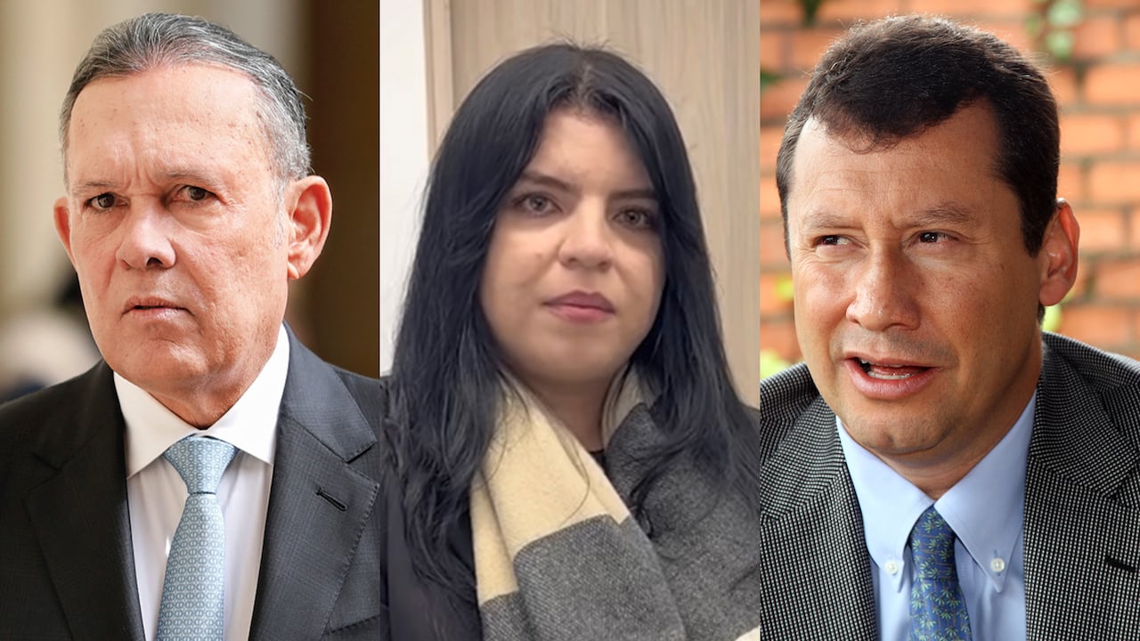 Efraín Cepeda, Deicy Jiménez y Jaime Lombana.