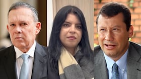 Efraín Cepeda, Deicy Jiménez y Jaime Lombana.
