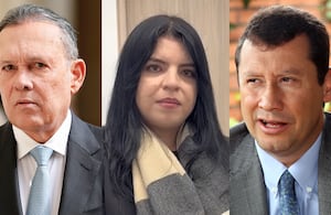Efraín Cepeda, Deicy Jiménez y Jaime Lombana.
