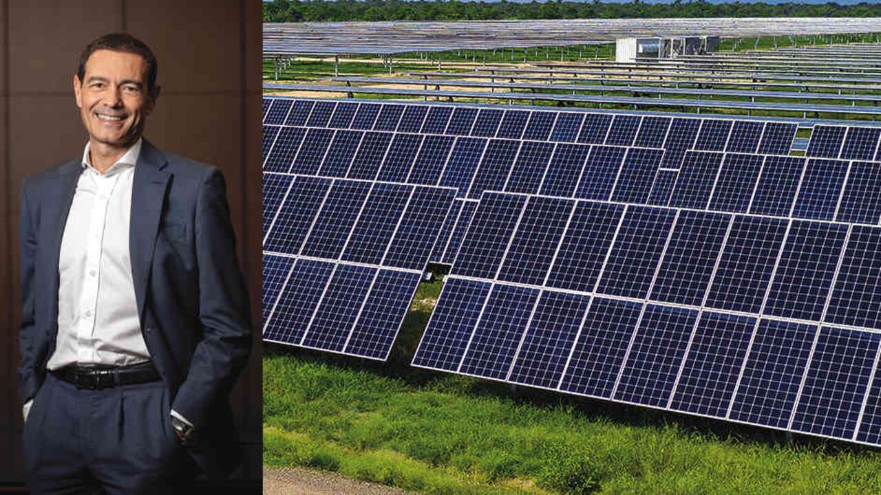 Lucio Rubio, gerente general de Enel Colombia. En El Paso, Cesar, Enel construyó el primer proyecto con despacho centralizado que va a tener Colombia. Son 86,2 megavatios de potencia instalada.