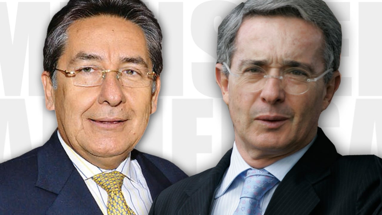 Néstor Humberto Martínez y Álvaro Uribe