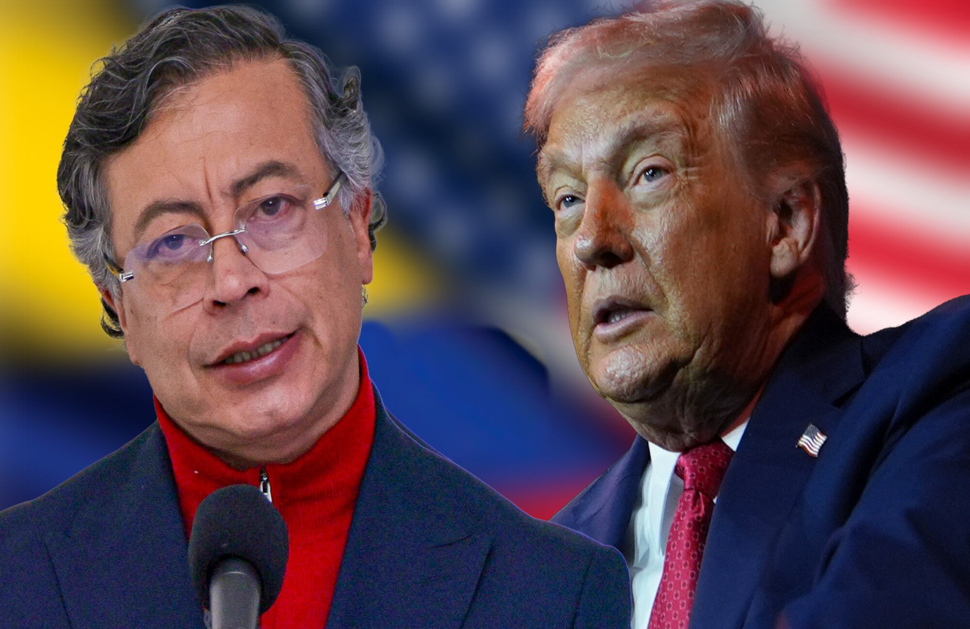Presidente Gustavo Petro, Presidente Donald Trump
