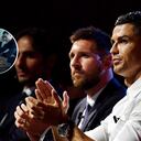 Messi y Cristiano Ronaldo.