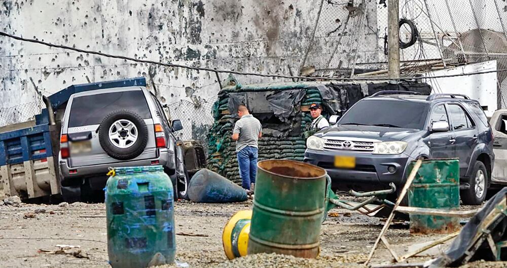  Toma terrorista de las Farc en Morales, Cauca, el pasado 20 de mayo.