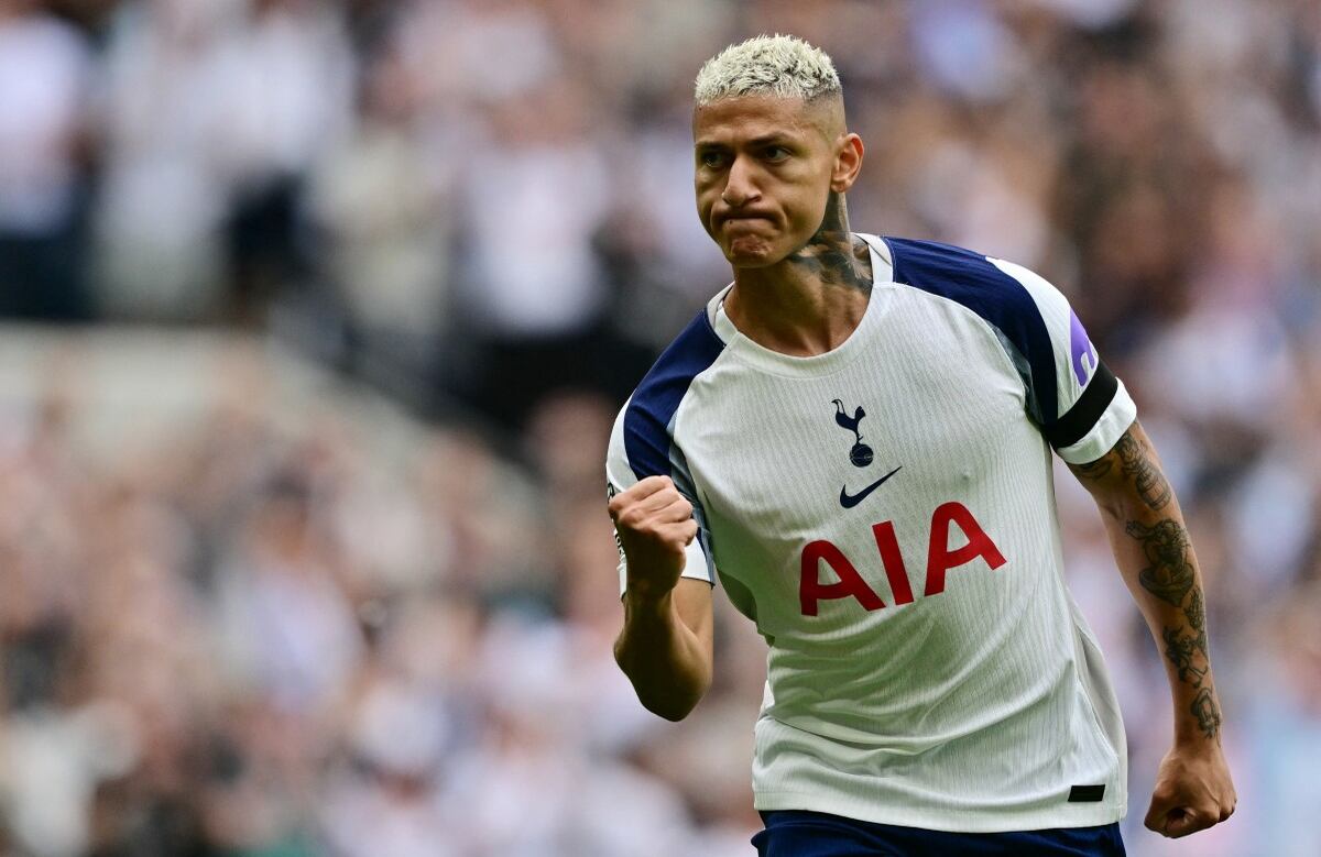 Richarlison brilló con doblete de golazos en la victoria del Tottenham frente al Burnley por la primera jornada de la Premier League