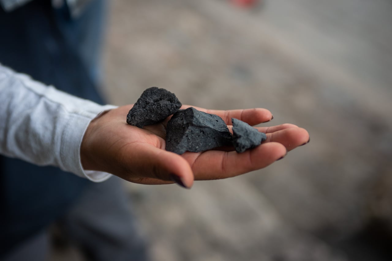 Rocas volcánicas en Perú