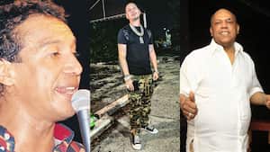 Al igual que su padre, el joven también ha incursionado en el mundo de la música.