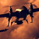 En las guerras modernas se usan los drones como un recurso para atacar al enemigo.