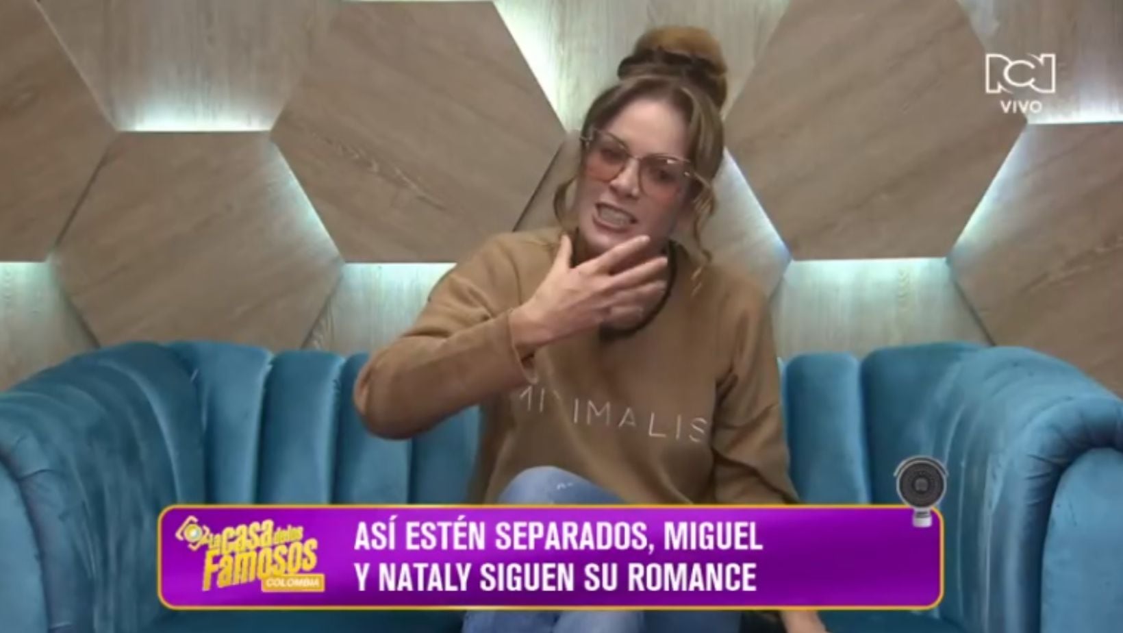 Nataly Umaña, en medio de besos y abrazos, sorprendió a Melfi con romántico sueño donde aparecían los dos