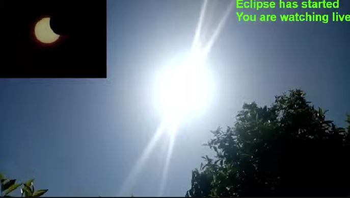 En imágenes el eclipse solar del 21 de septiembre.