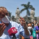 Jorge Muñoz no sobrevivió a un proceso de vacancia de mandato adelantado en su contra desde el 2021 (Photo by Artur Widak/NurPhoto via Getty Images)