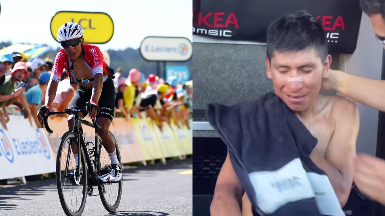 El boyacense llegó en la casilla 27 de la etapa 14 del Tour de Francia.
