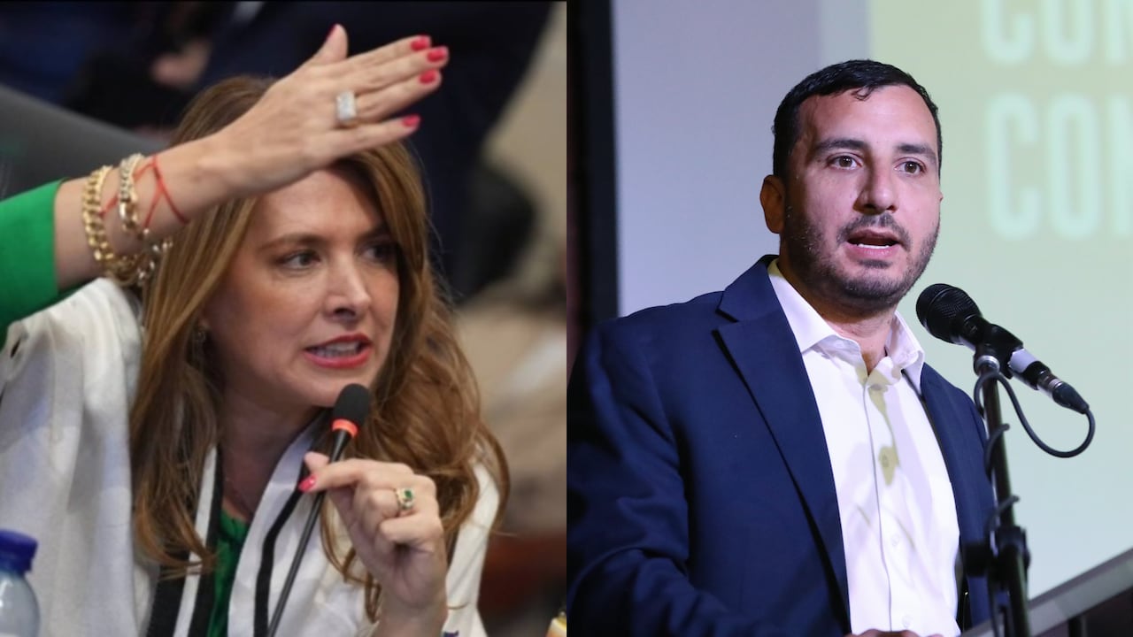 Juana Carolina Londoño le reclamó a Fernando Niño.