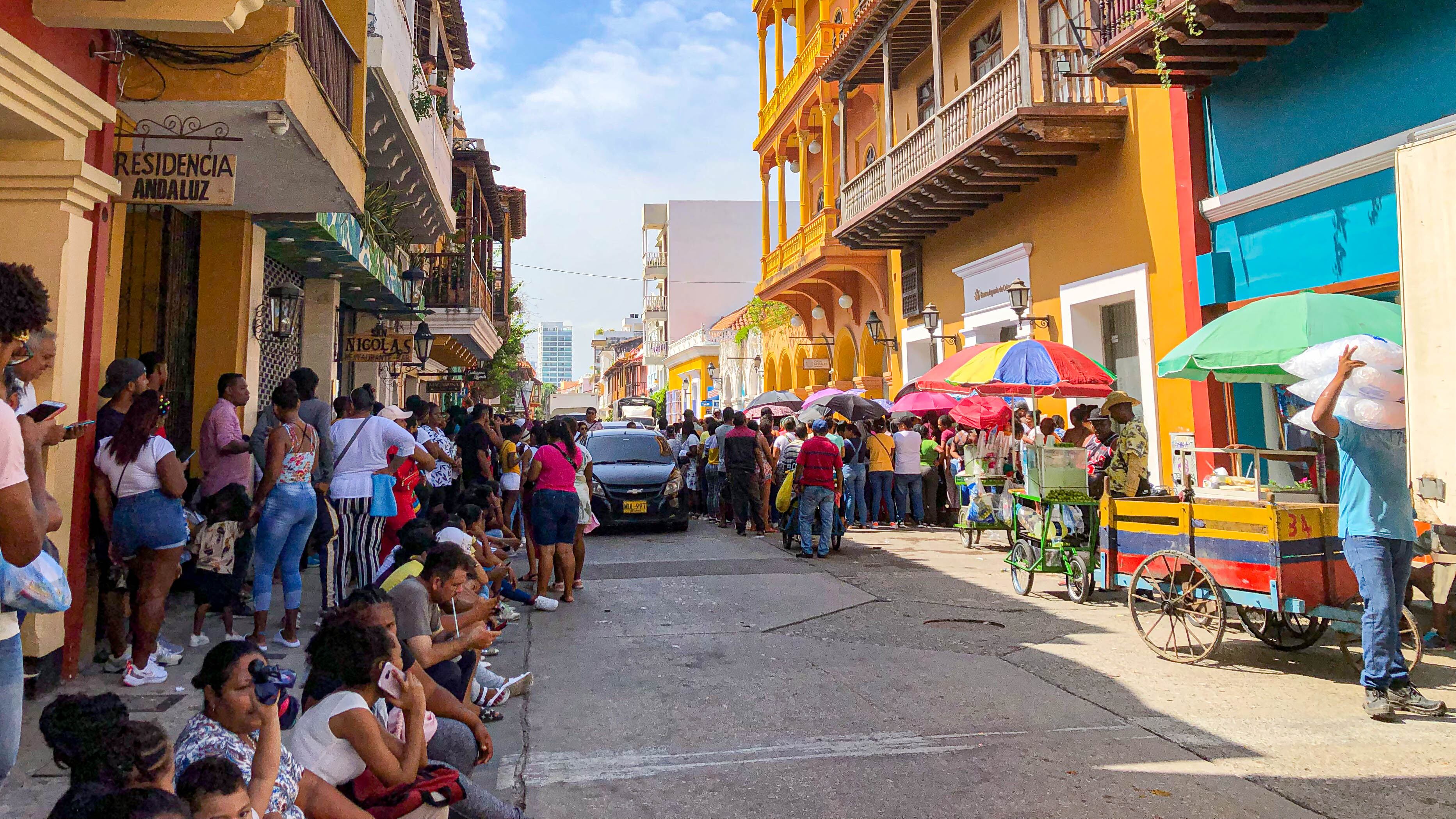 Reclamo del subsidio de Renta Ciudadana en Cartagena