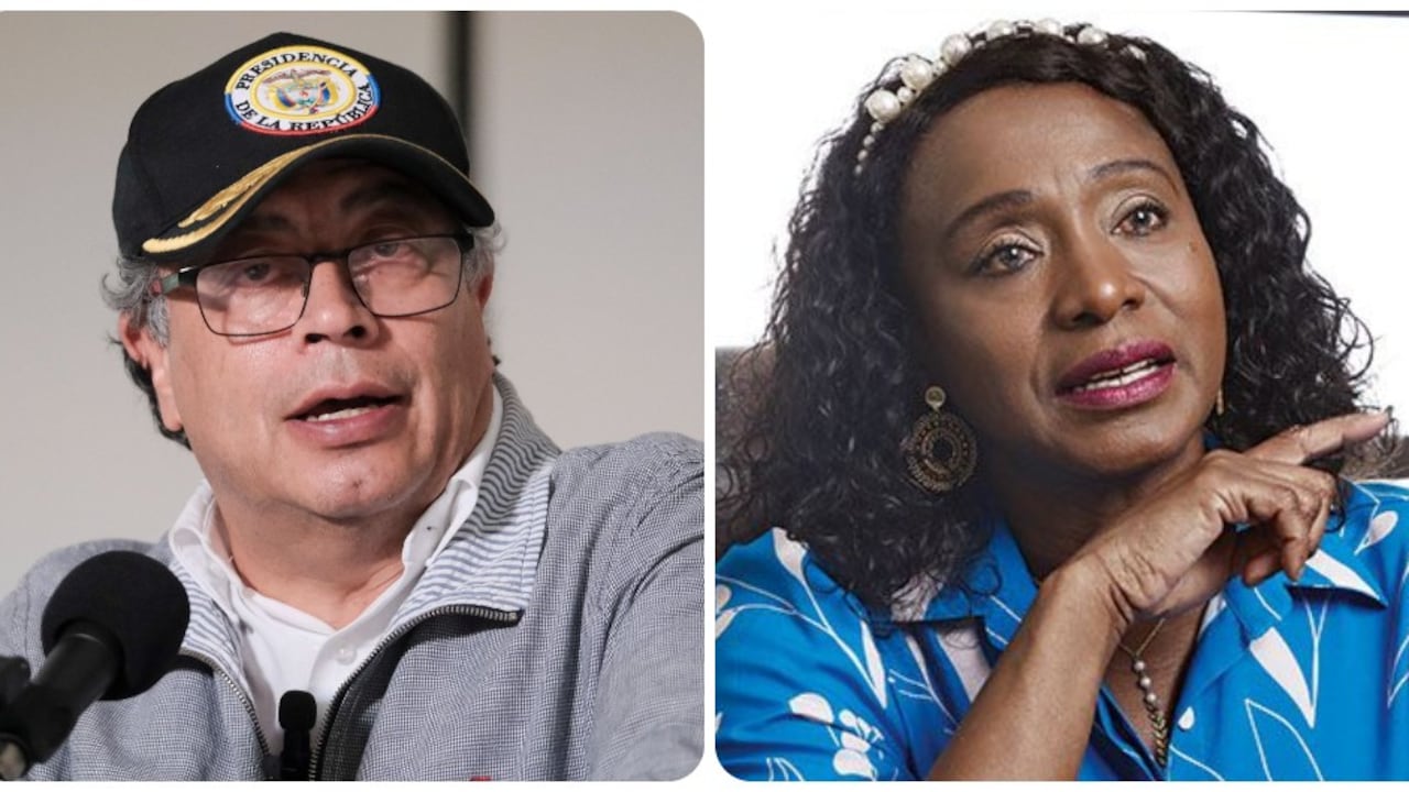 Gustavo Petro y María Isabel Urrutia.