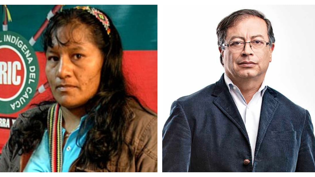 Aida Quilcué le pidió al presidente Petro atender situación en el Cauca.