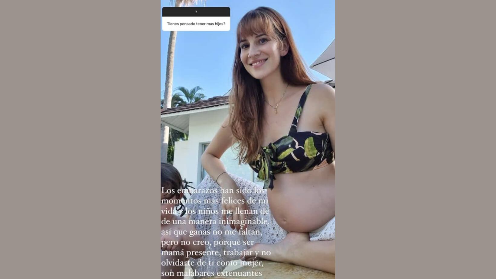 Respuesta de Laura Londoño frente a la posibilidad de volver a ser mamá