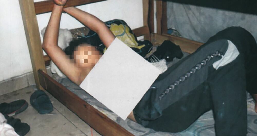 Los menores eran torturados.