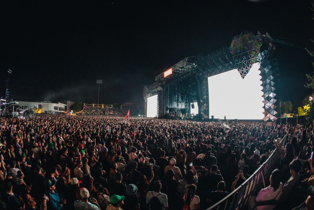 Festival 'Tecate Pal'Norte' 2024 en el Parque Fundidora el 31 de marzo de 2024 en Monterrey, México.