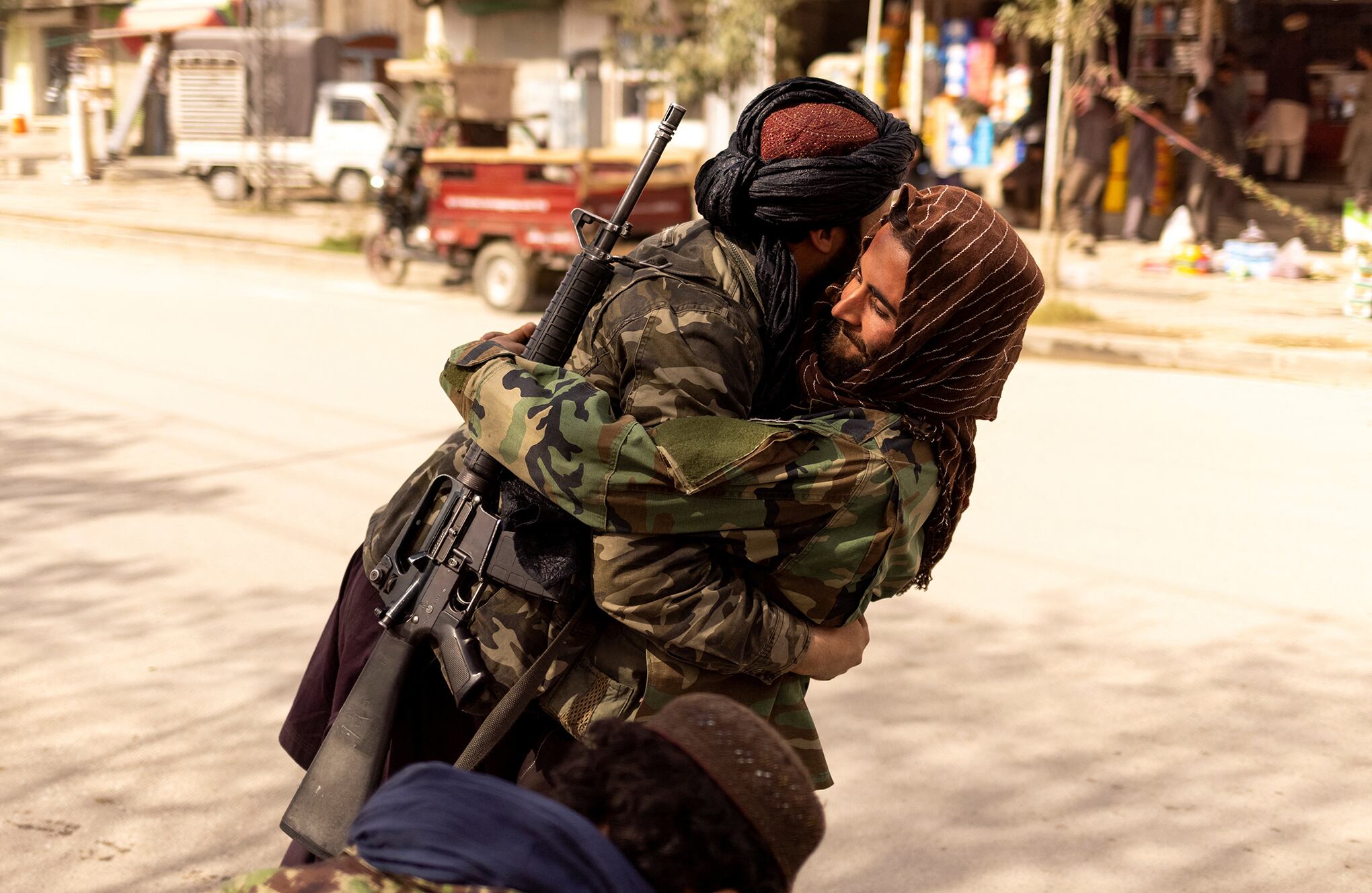 rostros miembros talibanes.