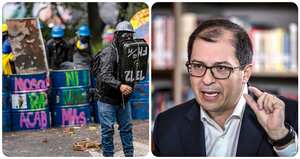 El fiscal Francisco Barbosa y sus anuncios sobre la primera línea.