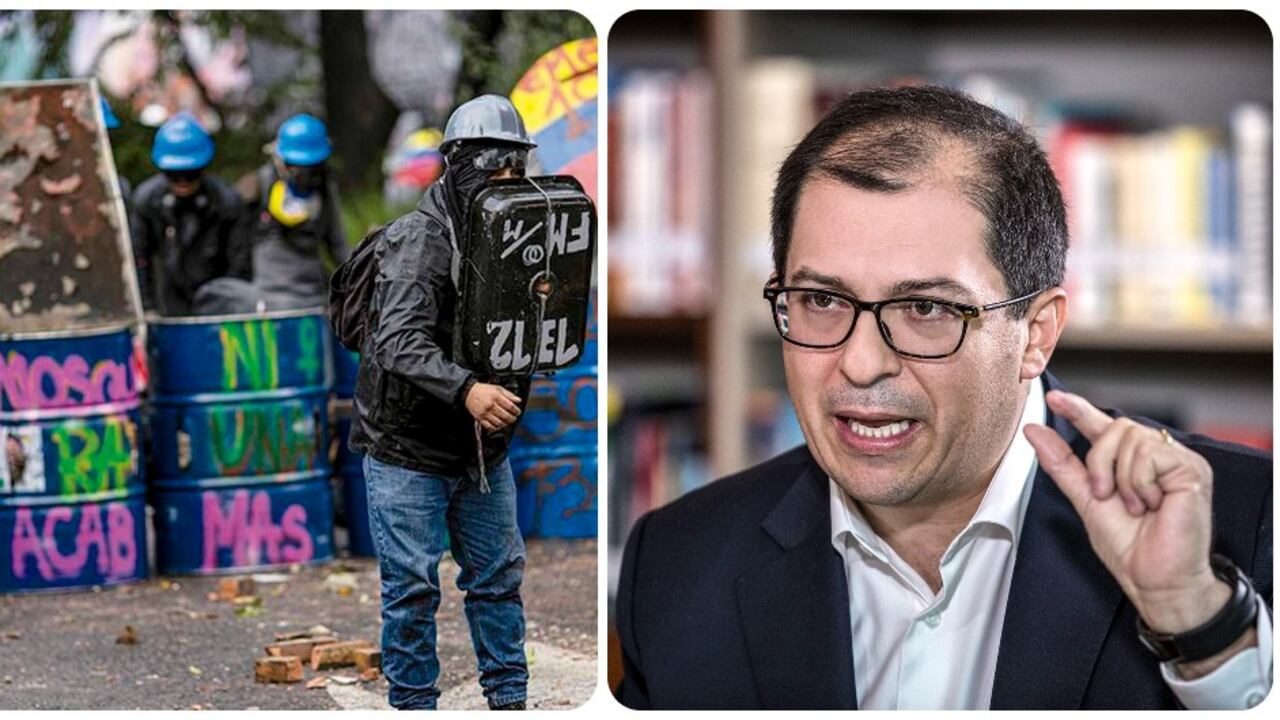 El fiscal Francisco Barbosa y sus anuncios sobre la primera línea.