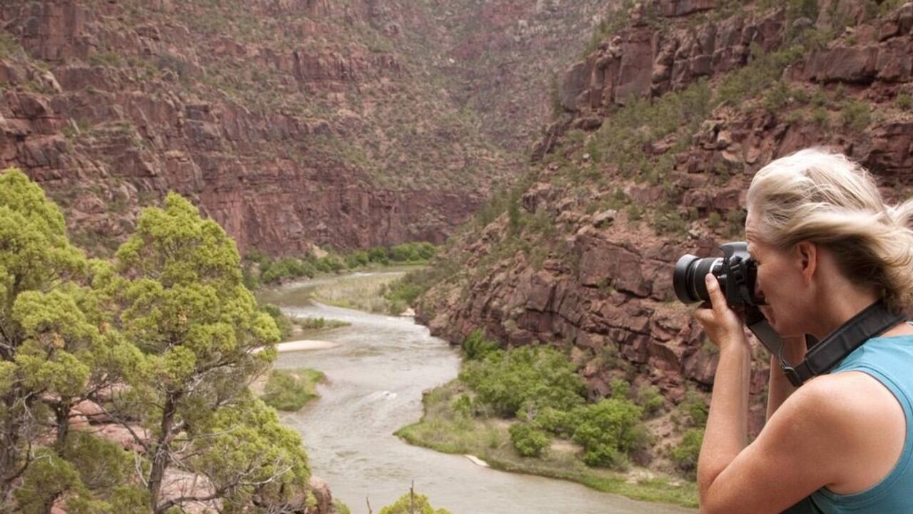 El río Green atravesó las montañas Uinta excavando el cañón de Lodore de 700 metros de profundidad.