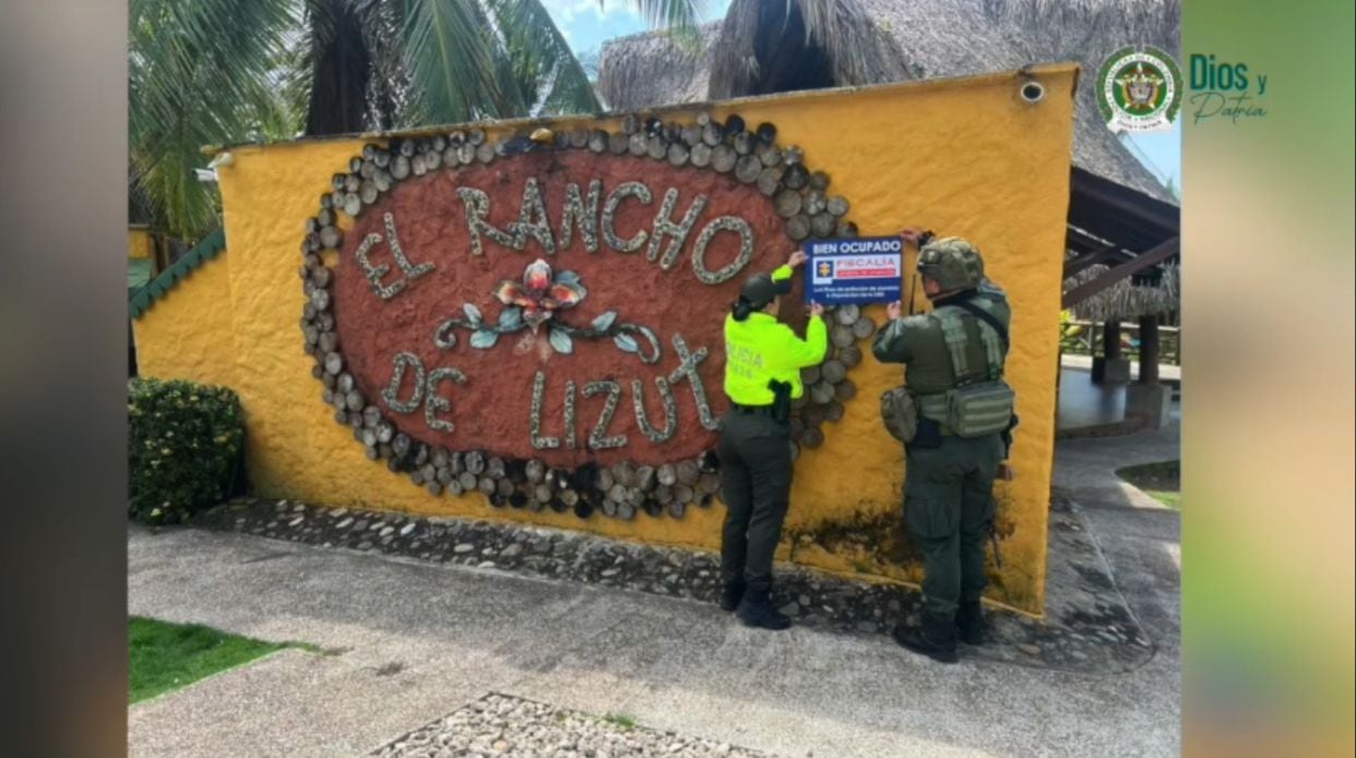 Bien ocupado por la Fiscalía y la Policía a red de narcotráfico.