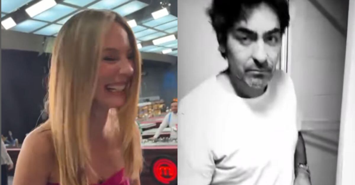 Claudia Bahamón mostró a Chris Carpentier sin ropa en grabaciones de MasterChef