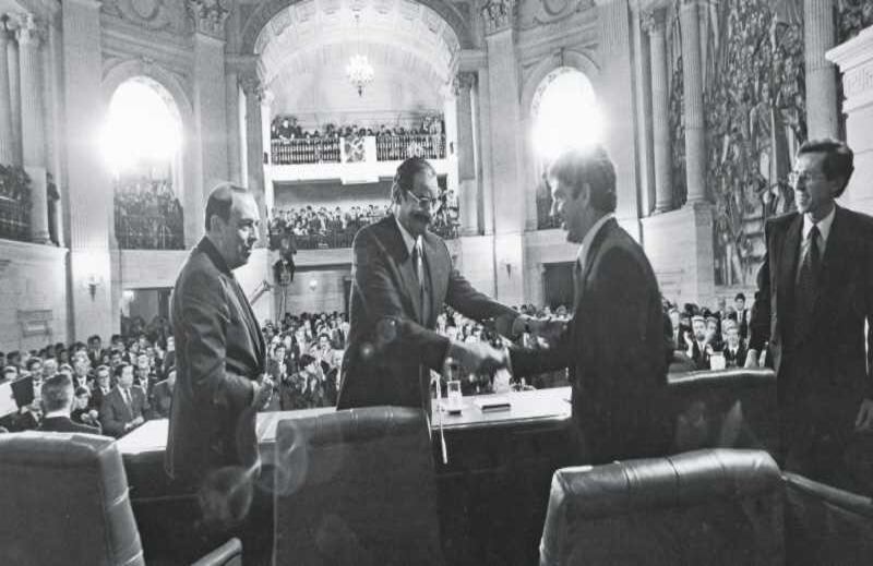 La Asamblea Nacional Constituyente fue instalada el 5 de febrero de 1991, con el ánimo de reformar un sistema político bloqueado por el bipartidismo.