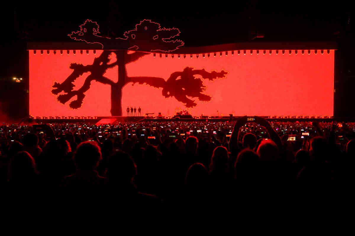 Concierto de U2 en Colombia. Foto: Daniel Reina/Semana.