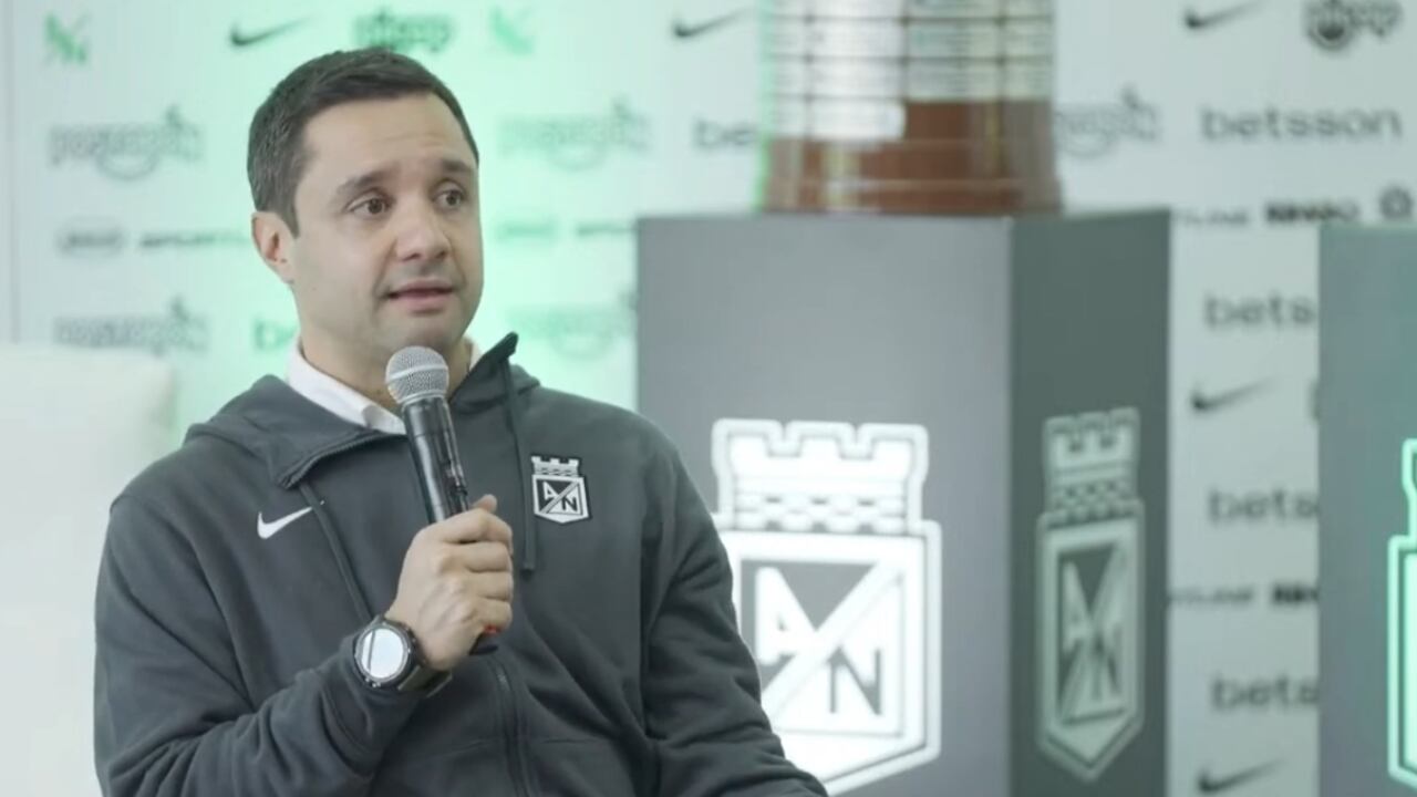 Sebastián Arango, presidente de Atlético Nacional