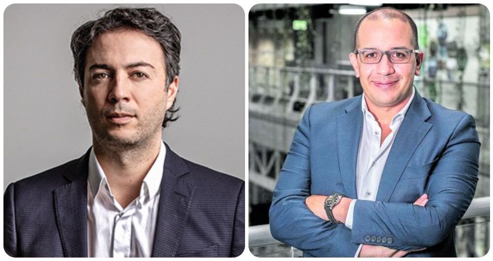 Daniel Quintero y Jorge Carrillo, el nuevo presidente de ISA.