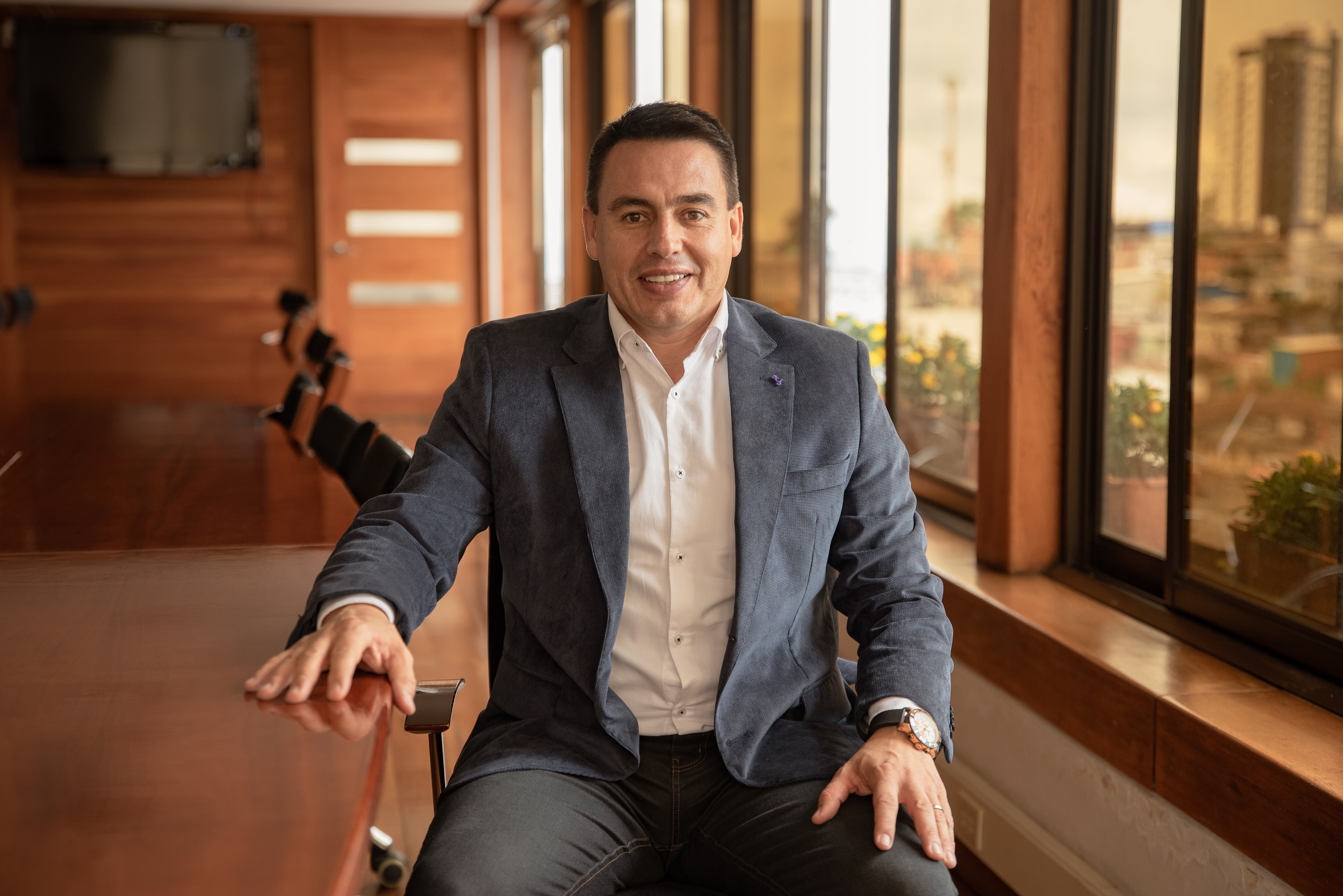 Jorge Eduardo Rojas Giraldo, Alcalde de Manizales, Caldas, Colombia.