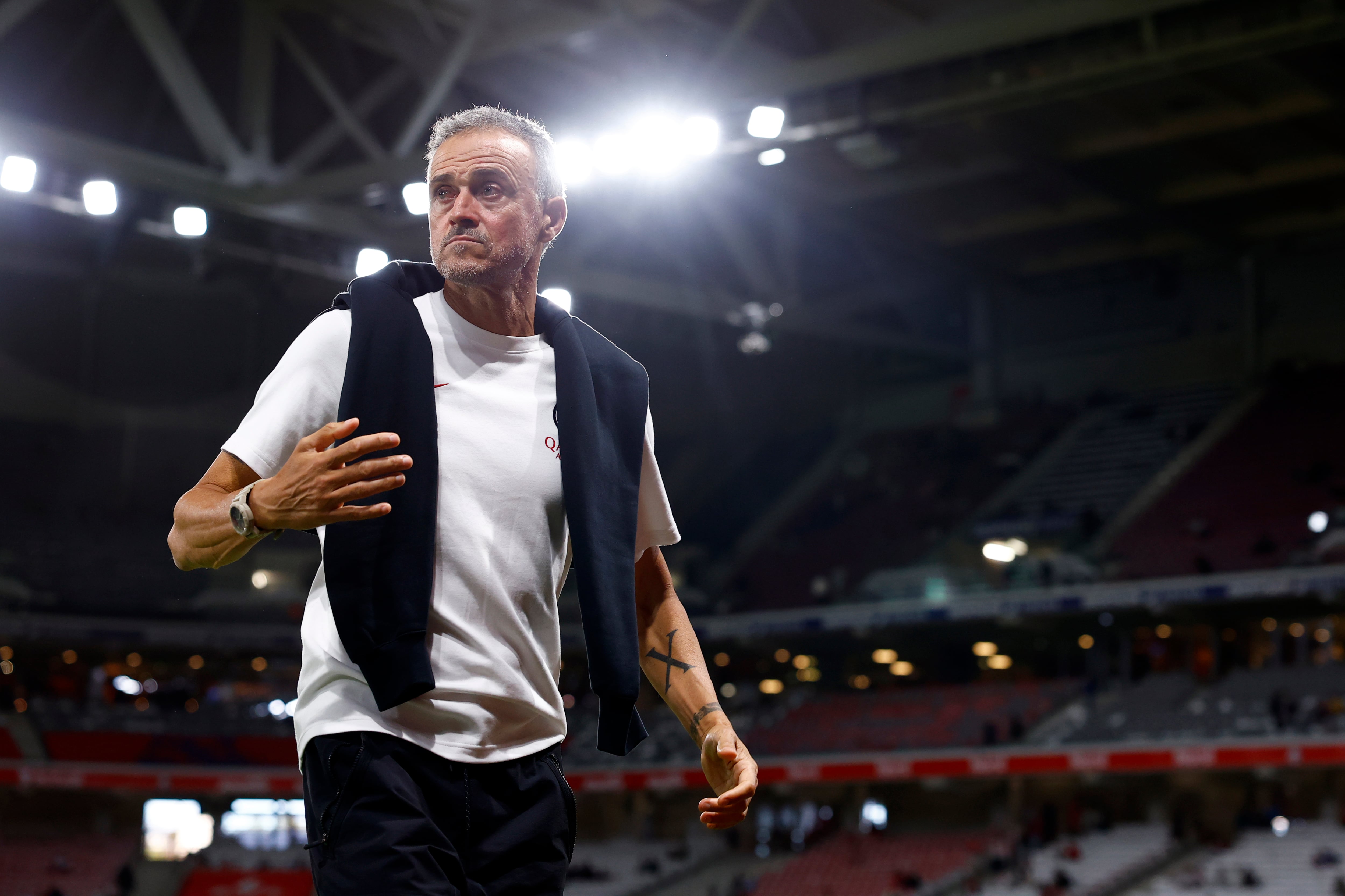 Luis Enrique contra el Lille