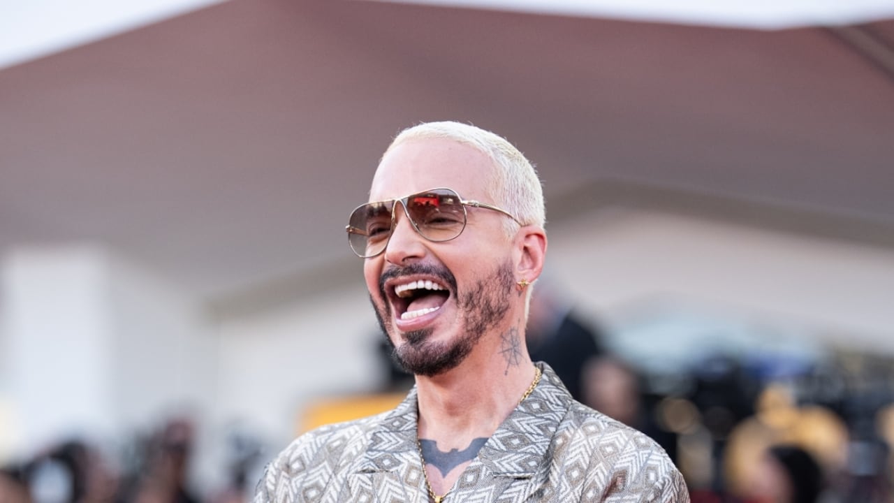J Balvin se presentó por primera vez en la gala del Festival Internacional de Cine de Venecia.